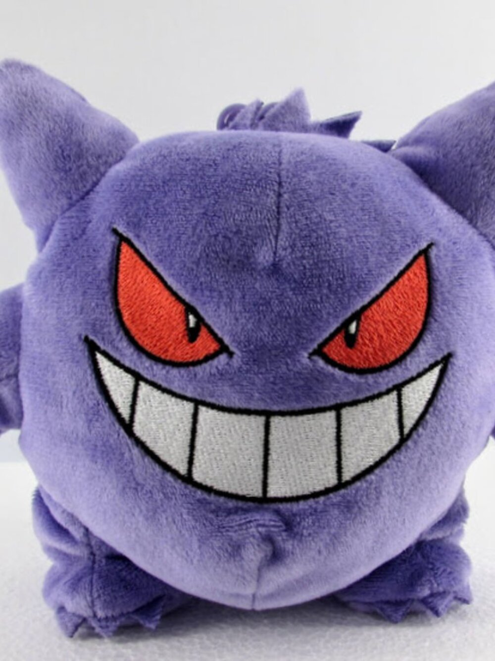 Pokémon Gengar Gamaguchi Plush Purse with Clasp Purple Pocket Monster No Cord